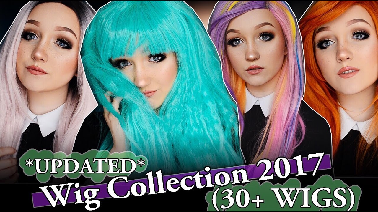 FULL WIG COLLECTION 2017 | COSPLAY & EVERYDAY WIGS (30+ WIGS!)