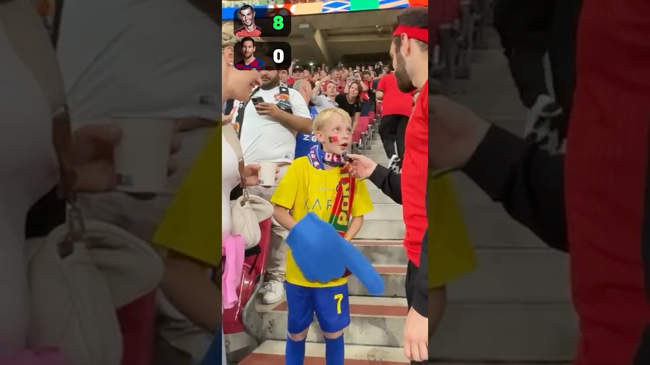 Могу ли я найти фаната Месси на игре Роналду? 😳 🐐