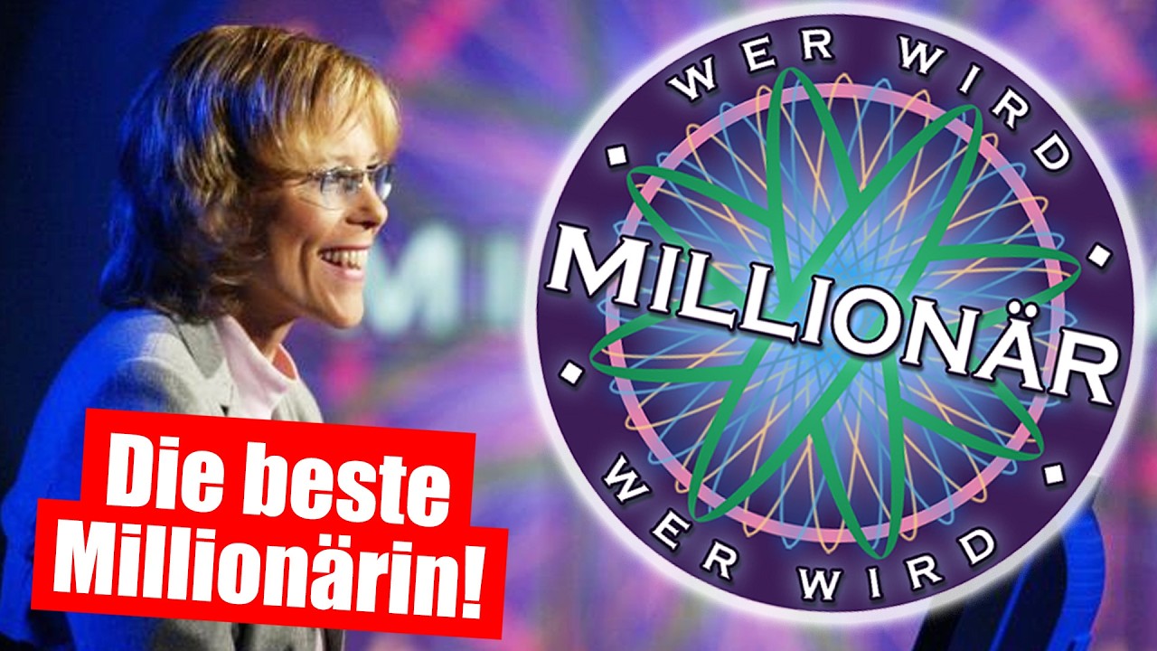 Wer wird Millionär: Die BESTE MILLIONÄRIN aller Zeiten!