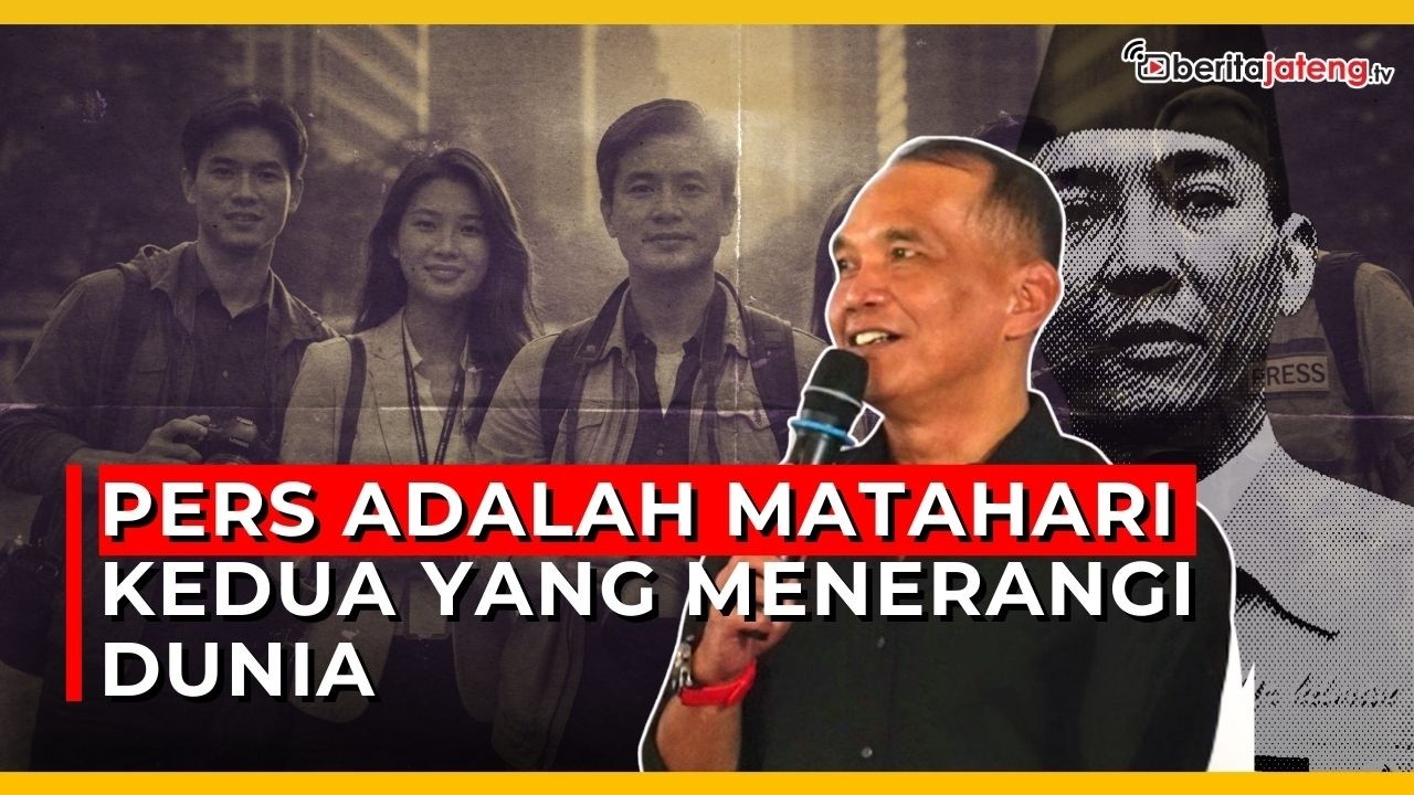 Bertemu Wartawan se Solo Raya, Haji Sumanto Kutip Pidato Bung Karno!
