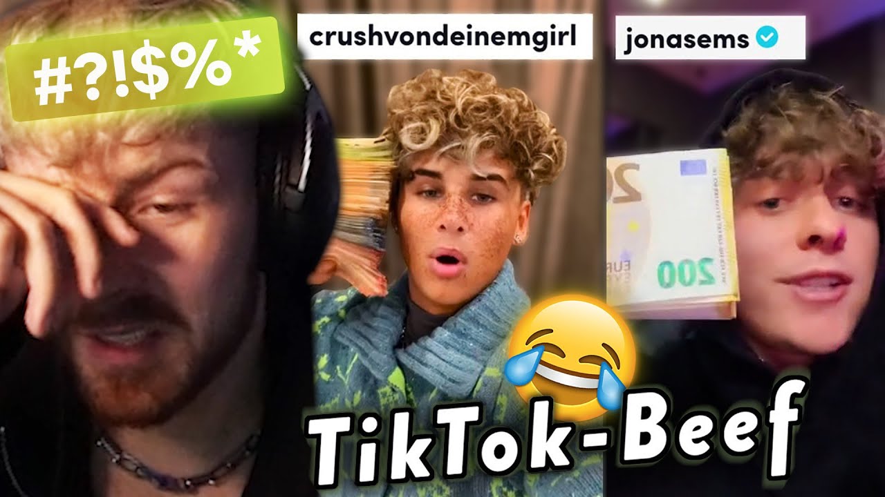 JONAS EMS haut 100K€ auf den TISCH & nimmt TIKTOKER komplett AUSEINANDER 😂