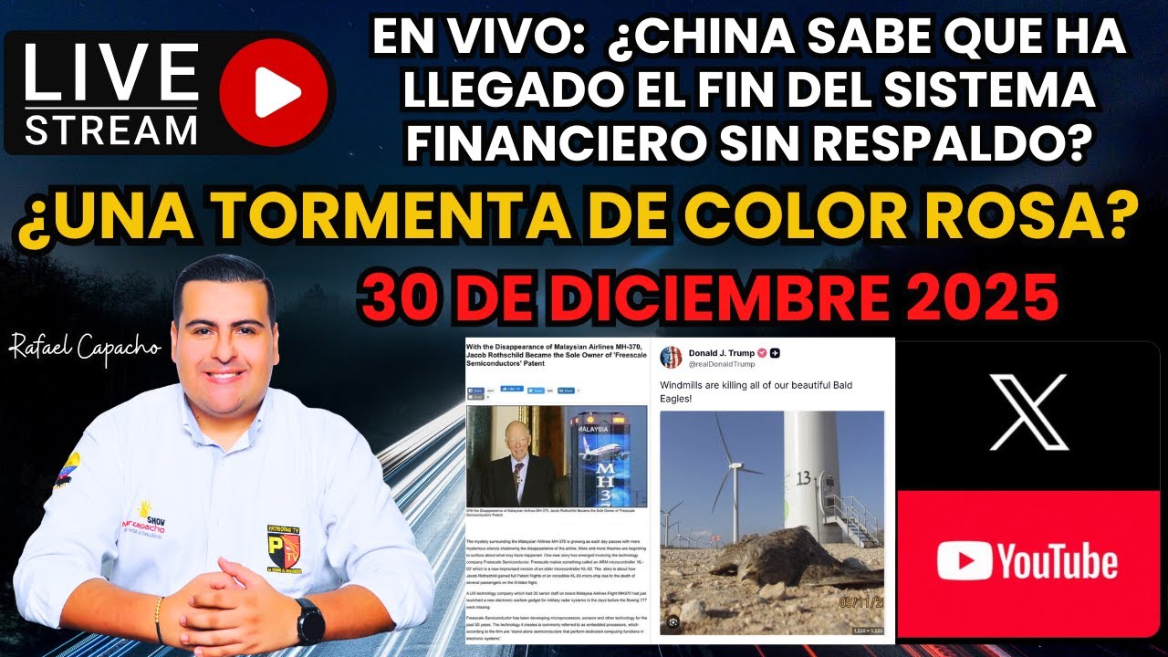 &iquest;UNA TORMENTA DE COLOR ROSA?, &iquest;CHINA SE PREPARA PARA EL REINICIO?.