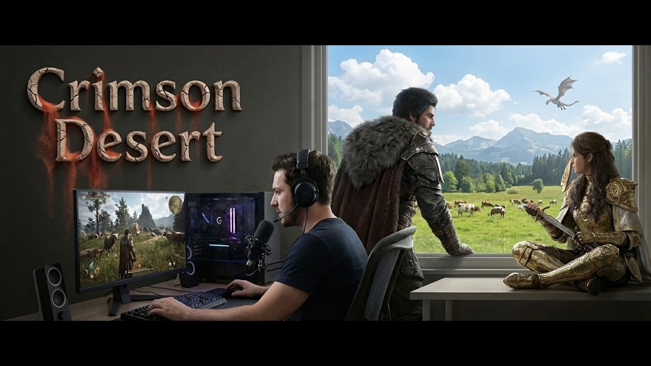 Crimson Desert - делаем квесты, изучаем мир.