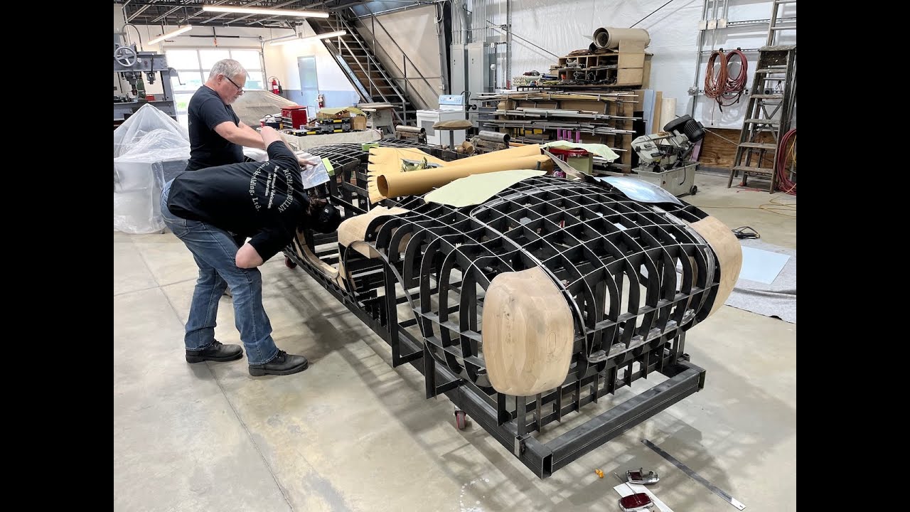 Metal shaping Class at Richard Mullin Coachbuilding LTD