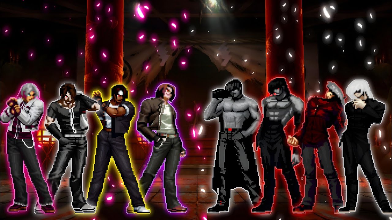[KOF Mugen] Kyo-Burst Team VS. Yagwick Team