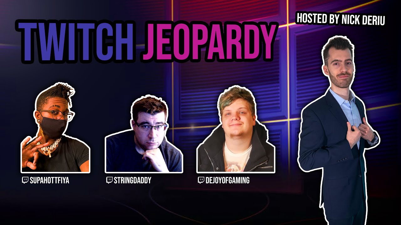 Twitch Jeopardy with Nick Deriu