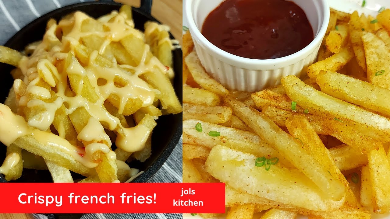 Homemade Crispy French Fries Recipe McDonalds Style French Fries Restaurant style fries Jols Kitchen