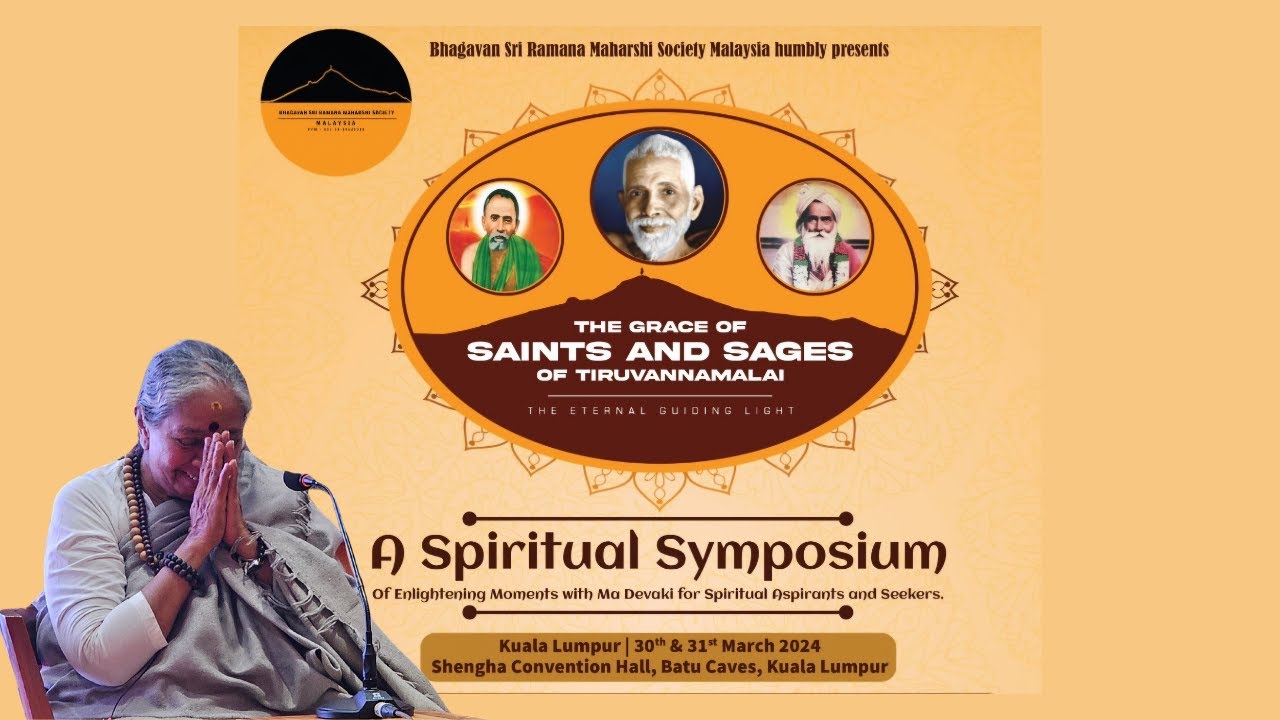 Spiritual Symposium - Kuala Lumpur | Day 2 | Mother Alagammal | Yogi Ramsuratkumar | Ma Devaki