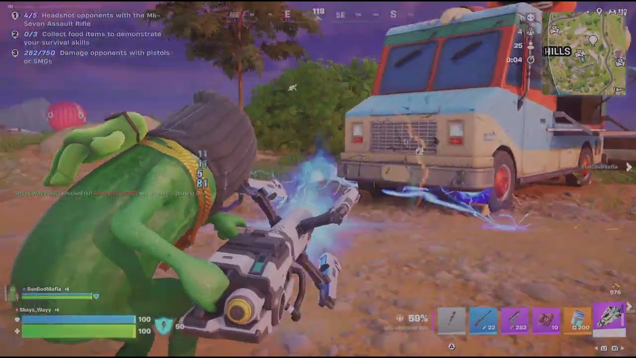 4 elims ZB victory royale 3/9