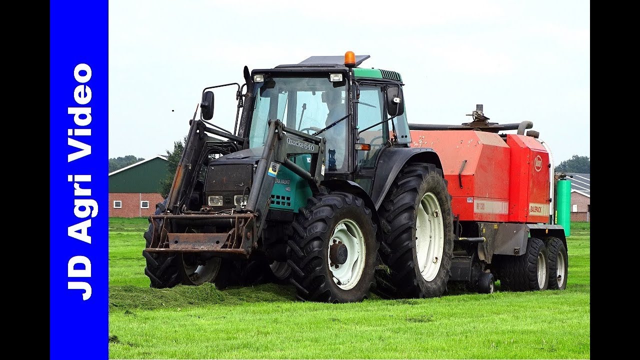Valtra Valmet 6400 | Vicon RF 130 | Balen persen | Pressing Bales | Ballen pressen | Werkman | 2018