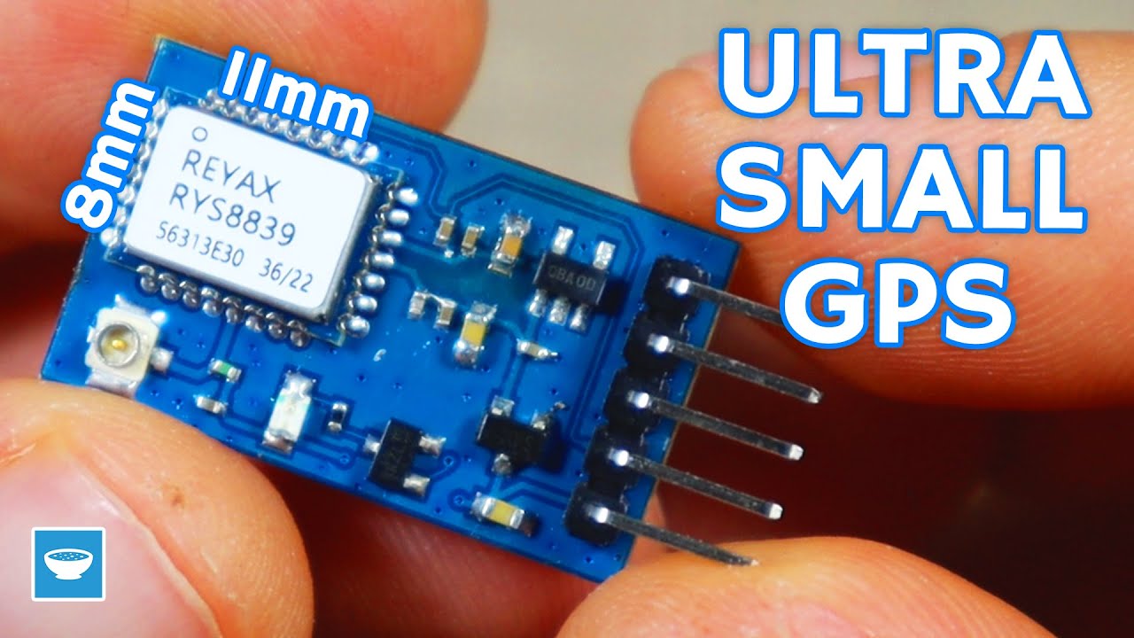 GPS Module Reyax RYS8839 review and interfacing it on a computer