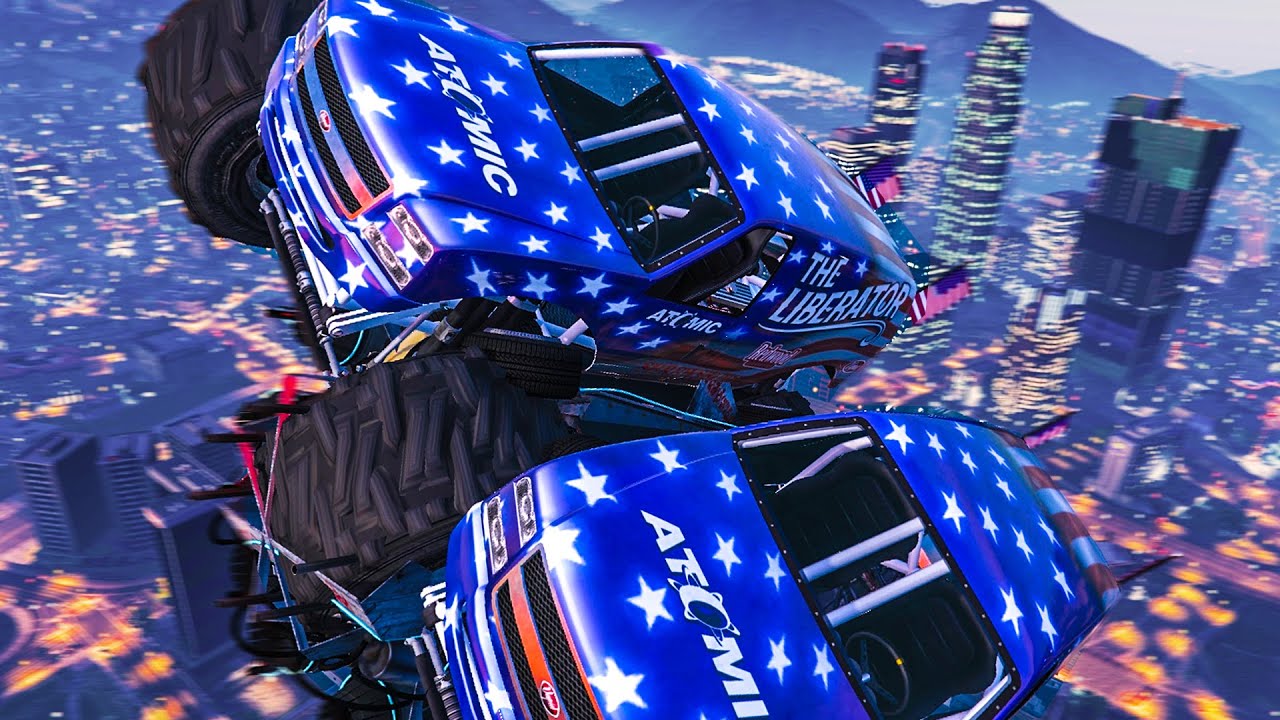 Wir FLIEGEN mit einem HACKER Auto durch GTA Online