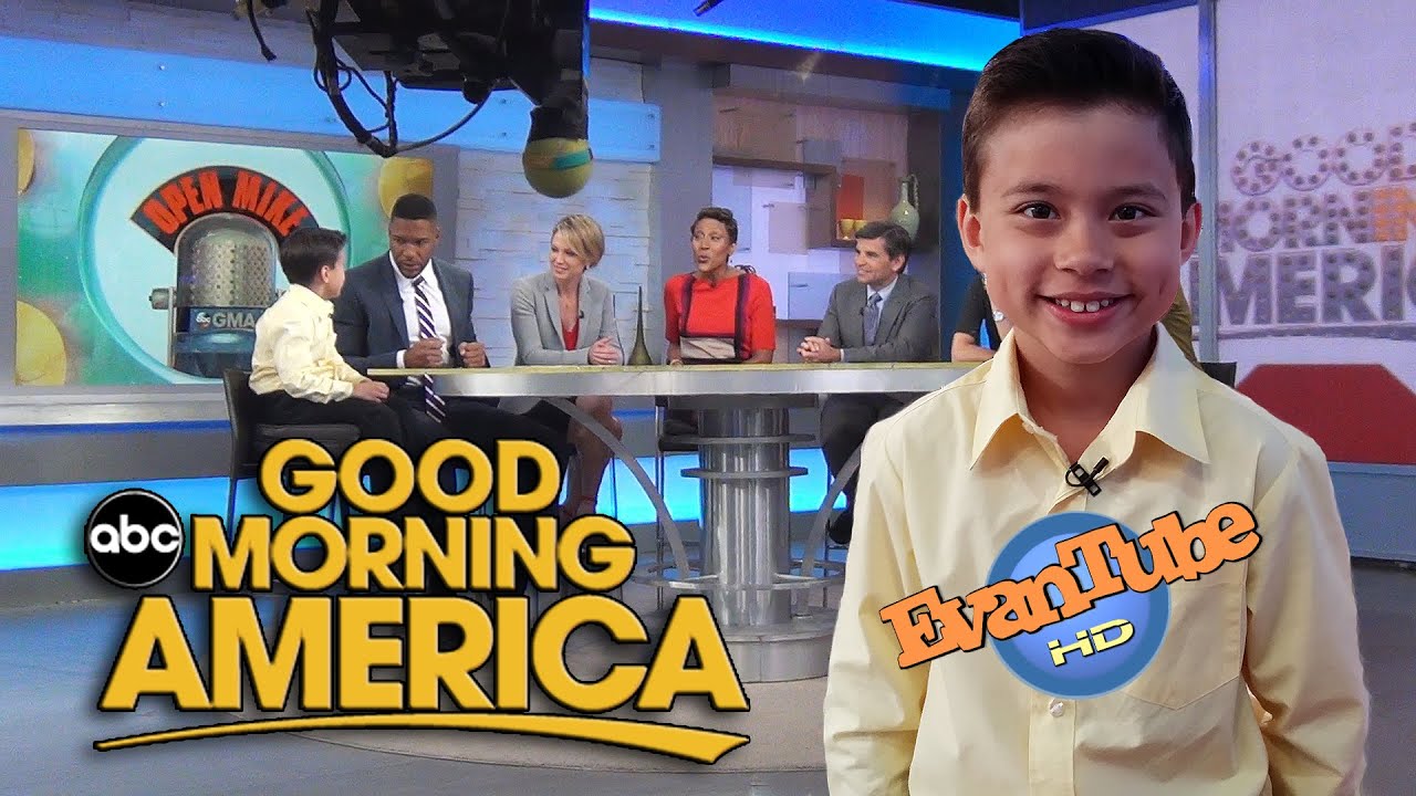 EvanTubeHD on GOOD MORNING AMERICA!  - New York PART 2