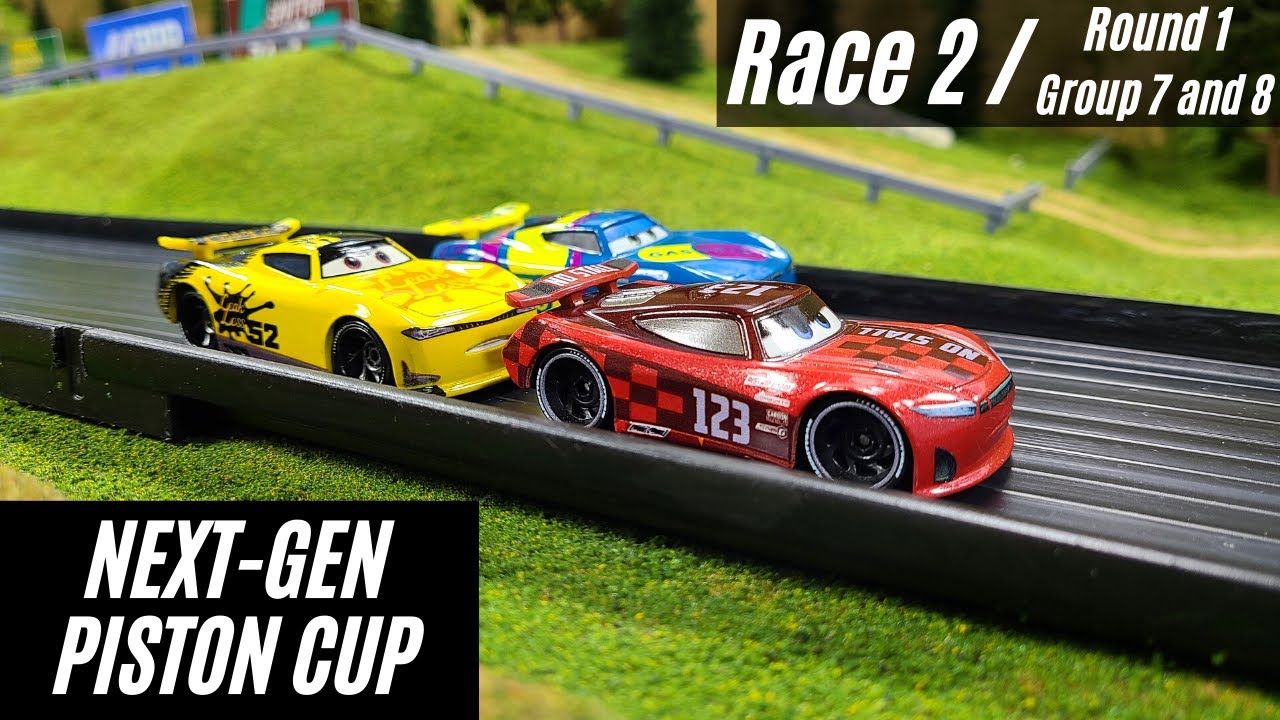 Disney Cars Next-Gen Piston Cup | Race 2 / Round 1 -  Group 7 and 8