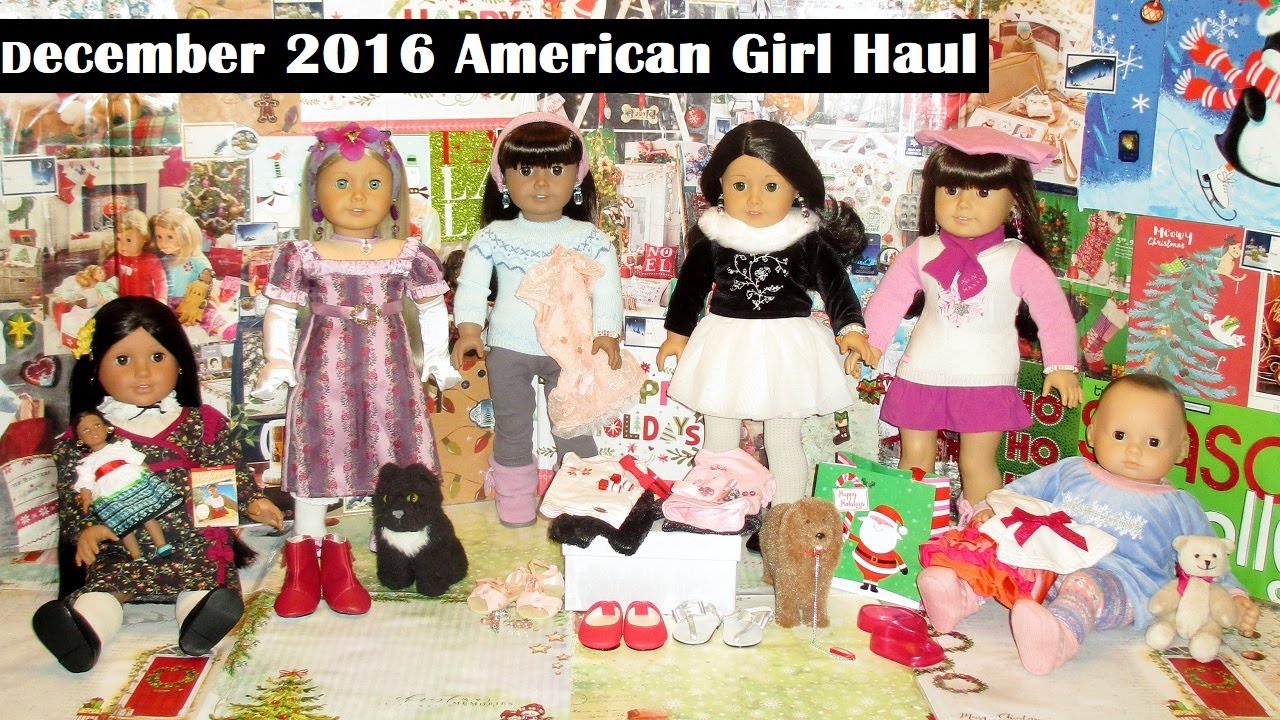 December 2016 American Girl Haul