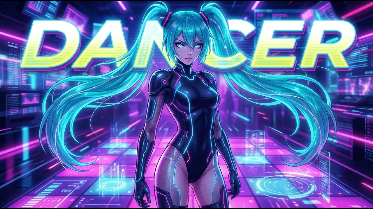 𝘿𝘼𝙉𝘾𝙀𝙍 // Cyberpunk Club Synthwave, Neon Groove, Dark Retro, Instrumental Mix