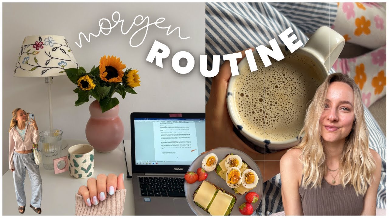 Meine realistische MORGENROUTINE in meiner neuen Wohnung // ALLEINE WOHNEN VLOG