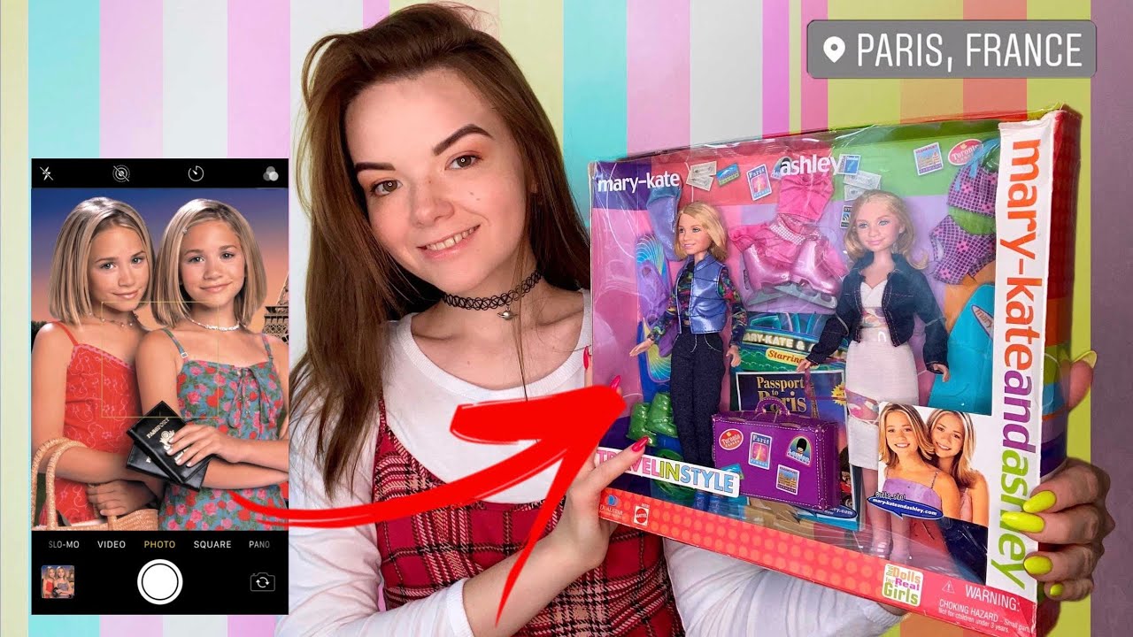 Куклы сестёр Олсен - распаковка и обзор | Mary-Kate & Ashley Olsen Travel in Style dolls review