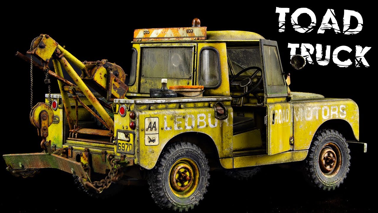 Let's Build: Old Land Rover Tow Truck! (AK-Interactive 1/35)