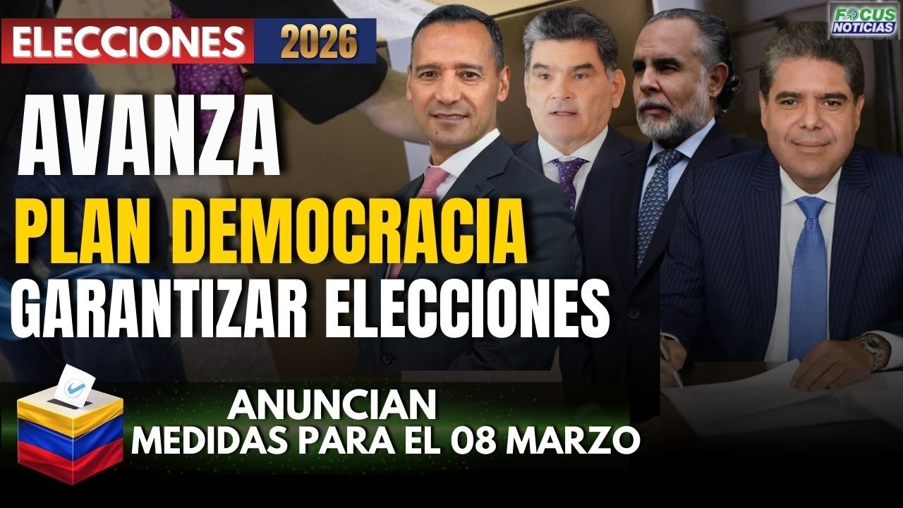 EN VIVO | ELECCIONES 2026 - Así AVANZA El PLAN DEMOCRACIA para GARANTIZAR los ESCRUTINIOS 08 MARZO