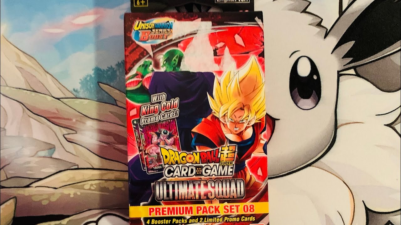 Dragon Ball Super Ultimate Squad Premium Pack Set 08 Opening
