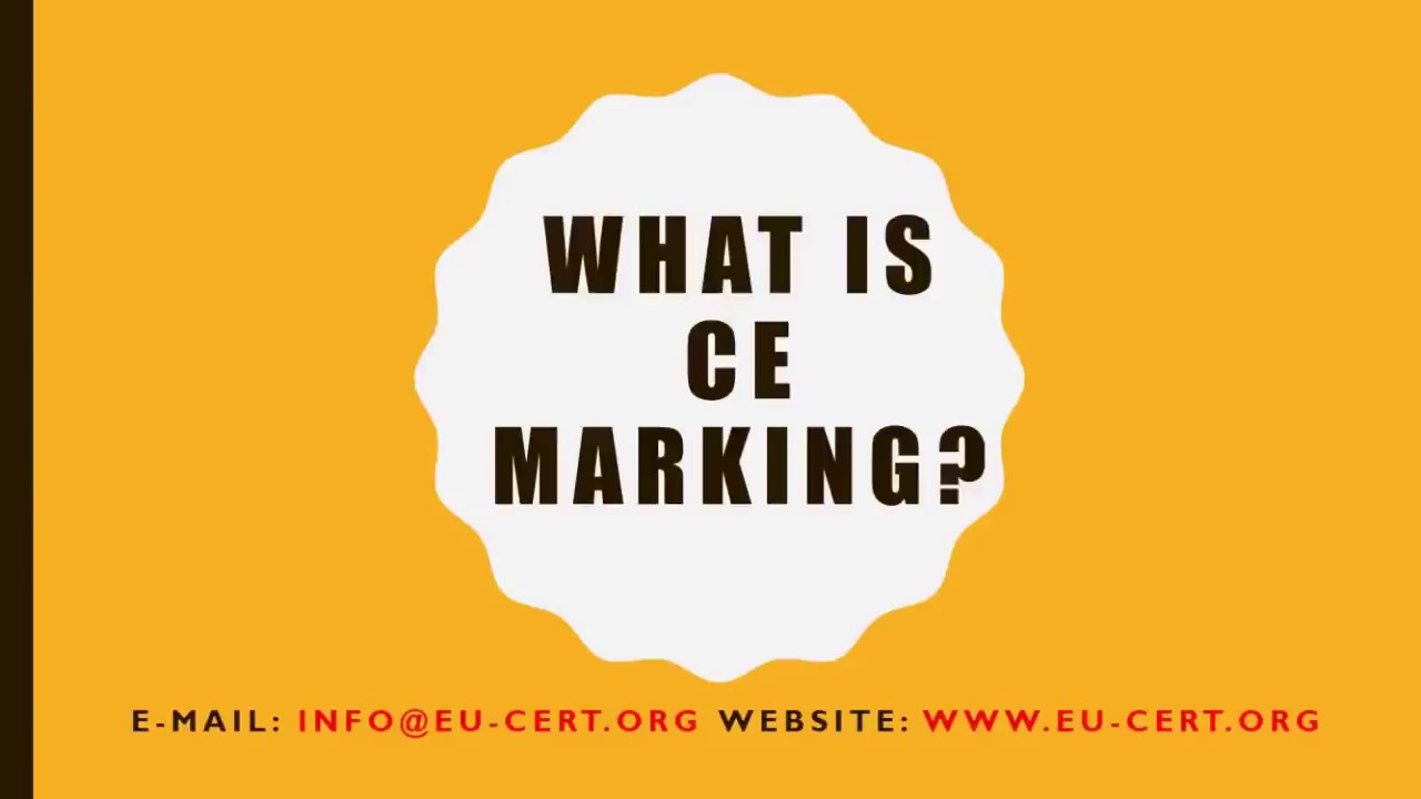 What is CE Marking Certification?