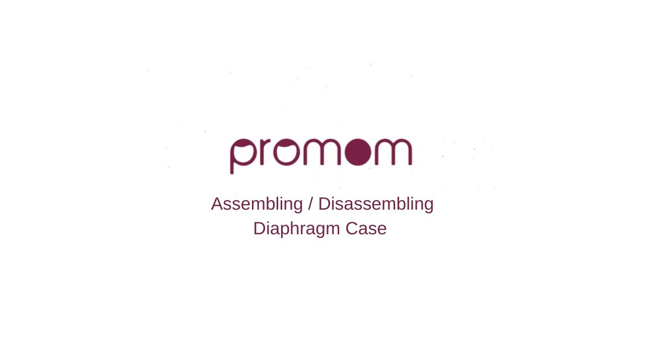 How to assemble and disassemble the diaphragm case of your Promom Neo wearable electric breast pump