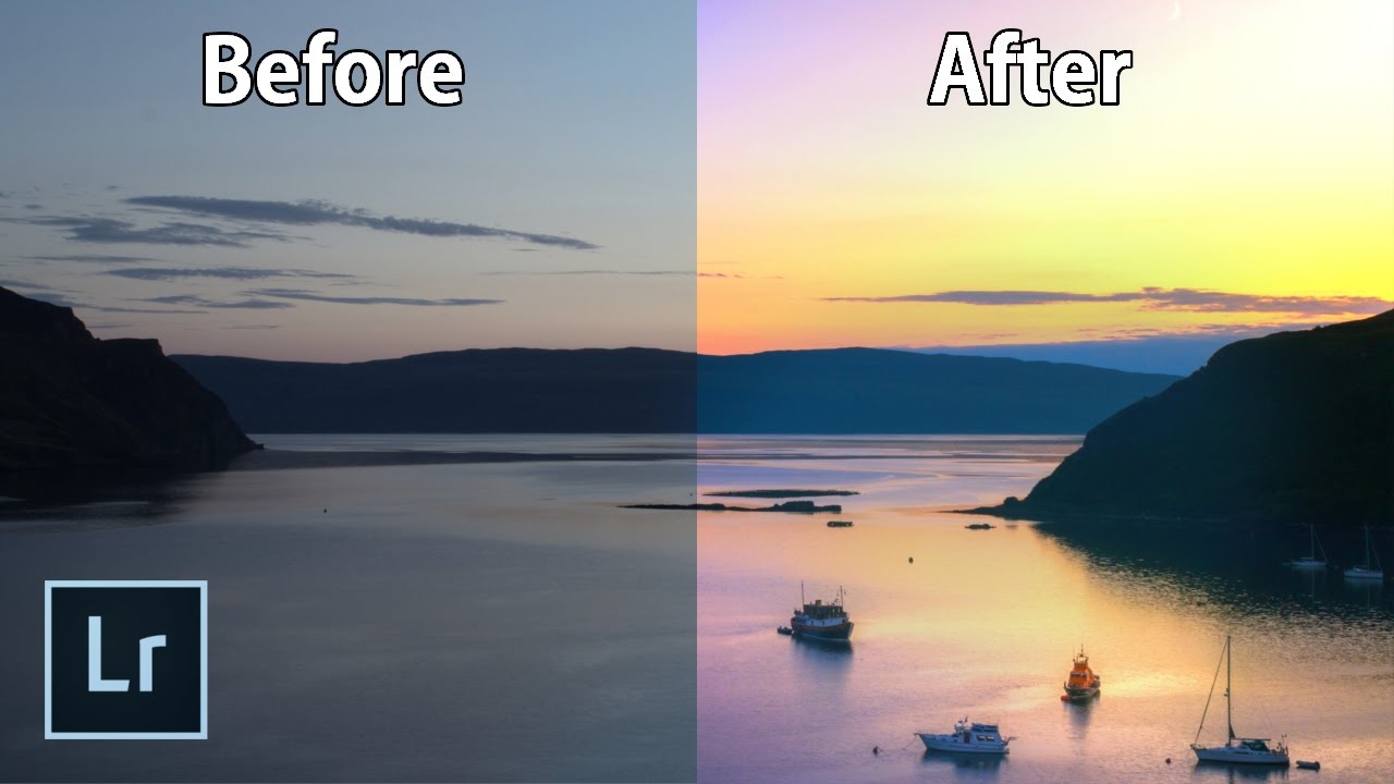 Adobe Lightroom Tutorial: Editing Sunset & Sunrise Photos!