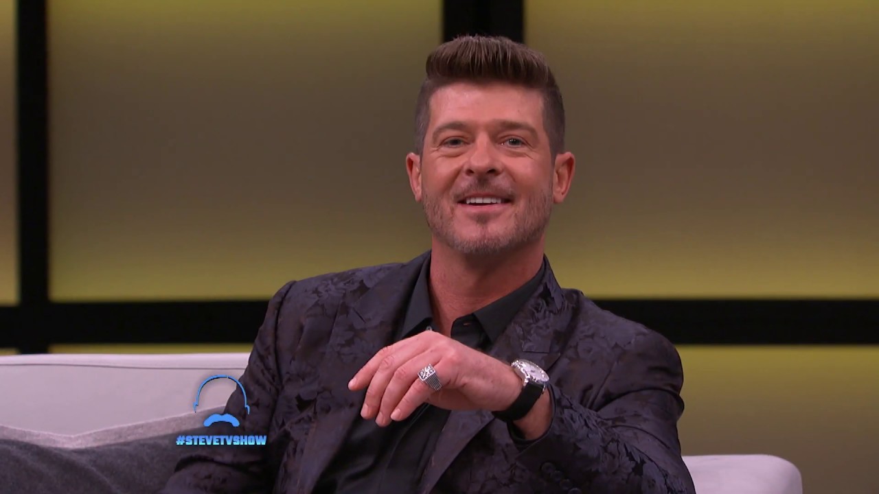 Robin Thicke Reflects on Fatherhood  || STEVE HARVEY