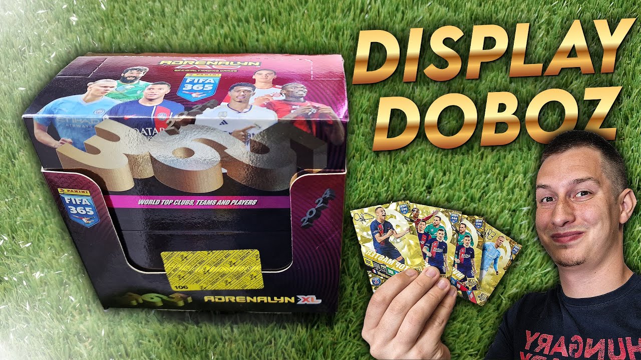 Panini Adrenalyn XL FIFA 365 2024 | 50x Csomagos Display Doboz Bontás