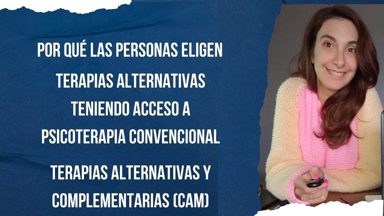 Marco teórico. Que son las terapias alternativas y complementarias