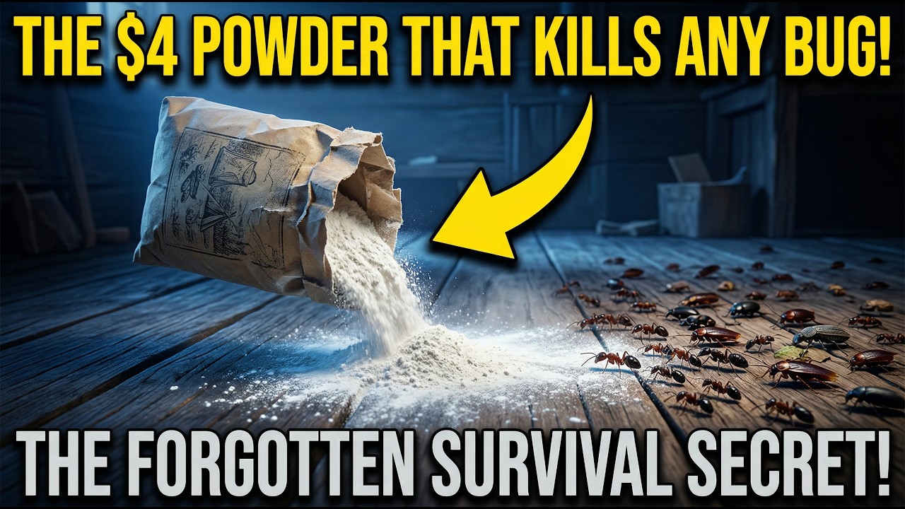 The Ancient Powder That Eliminates Any Bug &mdash; And Why Pest Control Pretends It Doesn't Exist