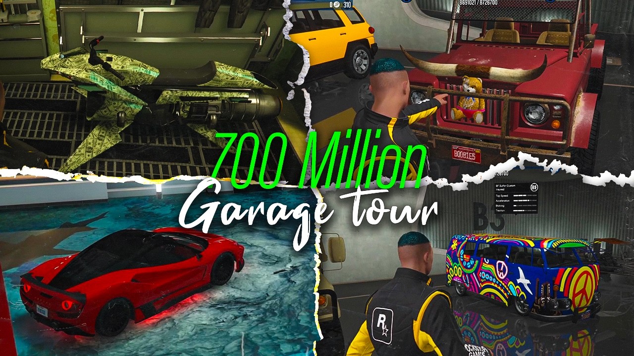 Гараж GTA стоимостью 700 000 000 долларов с машинами, которые вы больше не сможете купить
