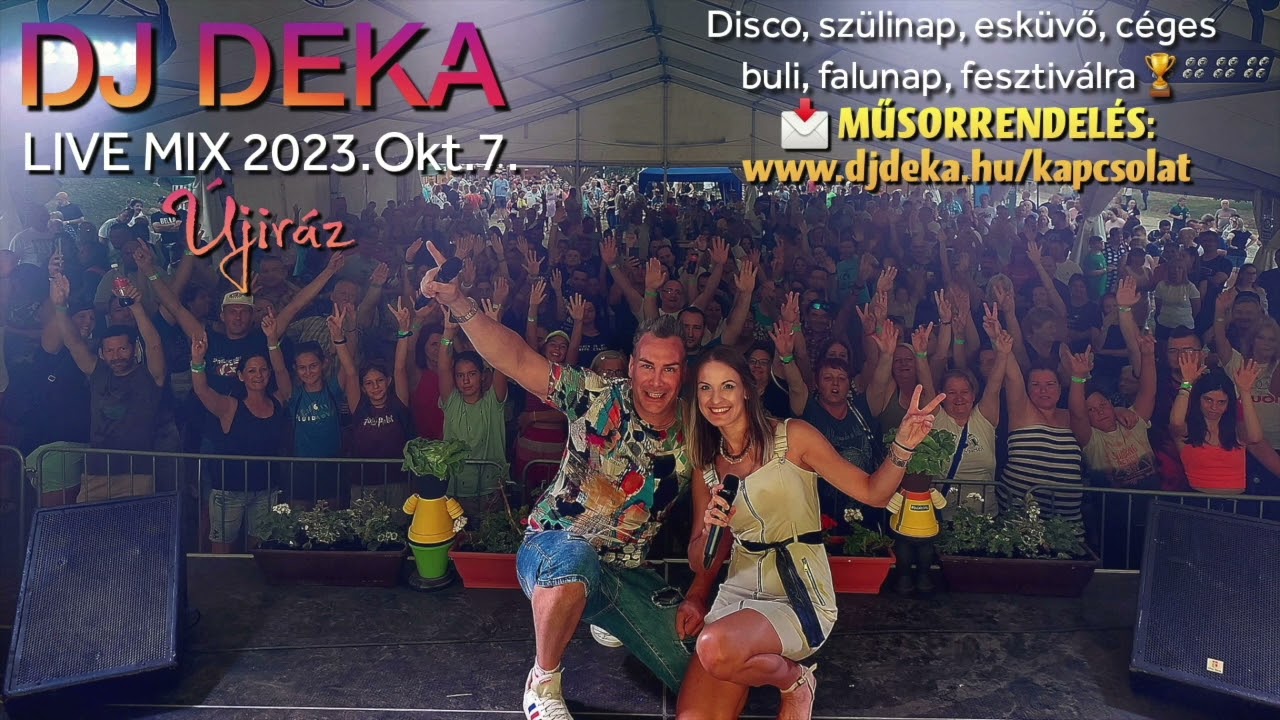DJ DEKA 🎁 Live Mix 🎁 Újiráz - 2023.Okt.7. 🎙☎🎧