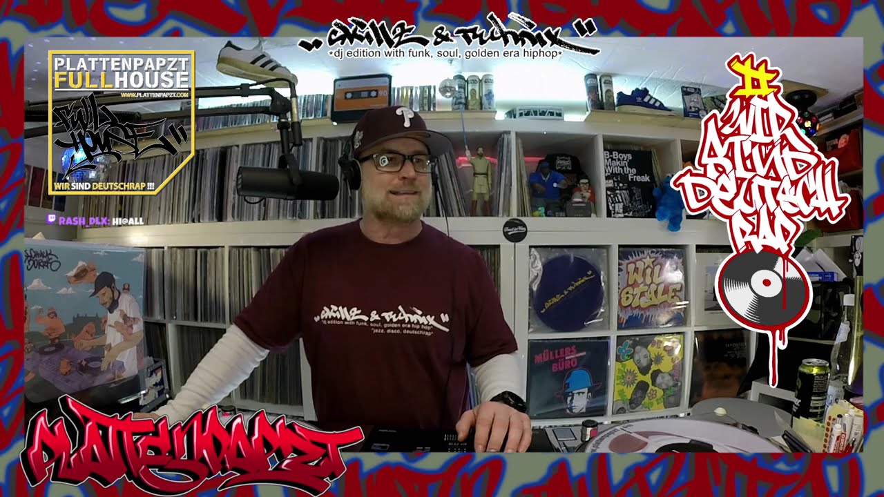 254 |  #plattenpapzt ⭐️Skillz & Technix⭐️ #wirsinddeutschrap   💣🎤30 1  26 | DJ | Twitch | Fr 20.30