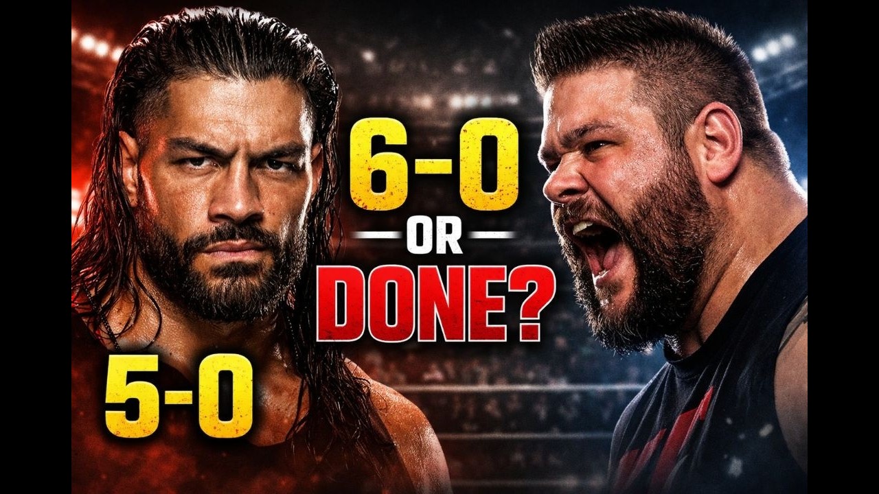 Kevin Owens Tries To End Roman Reigns 5-0 Streak... WWE 2K25