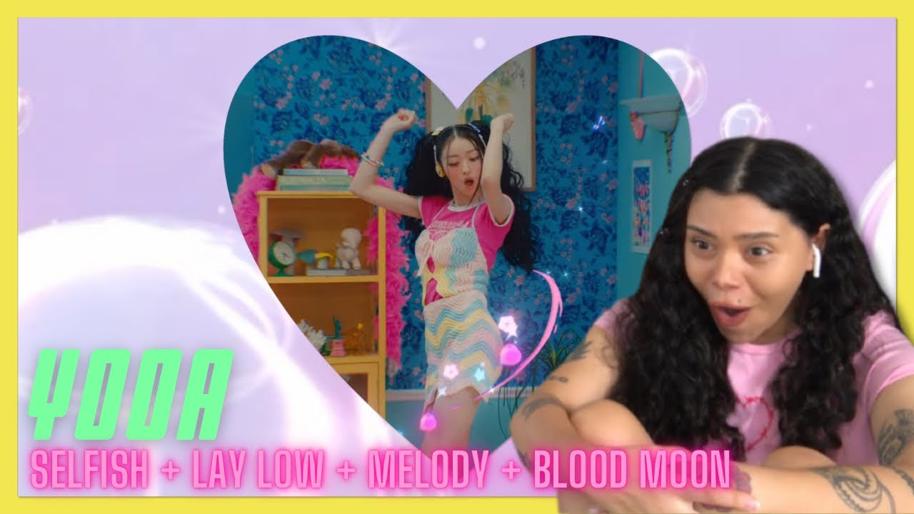 YooA (유아) ‘Selfsh / Lay Low / Melody’ MV’s + 'Blood Moon' | REACTION!!