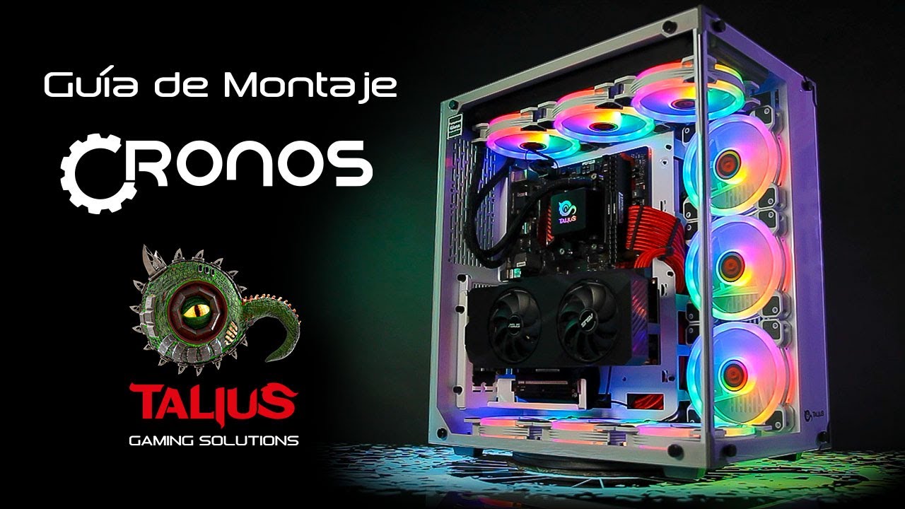 ✅ Gu&iacute;a de #montaje de #PC en una #caja #Gaming Talius CRONOS ⏱️