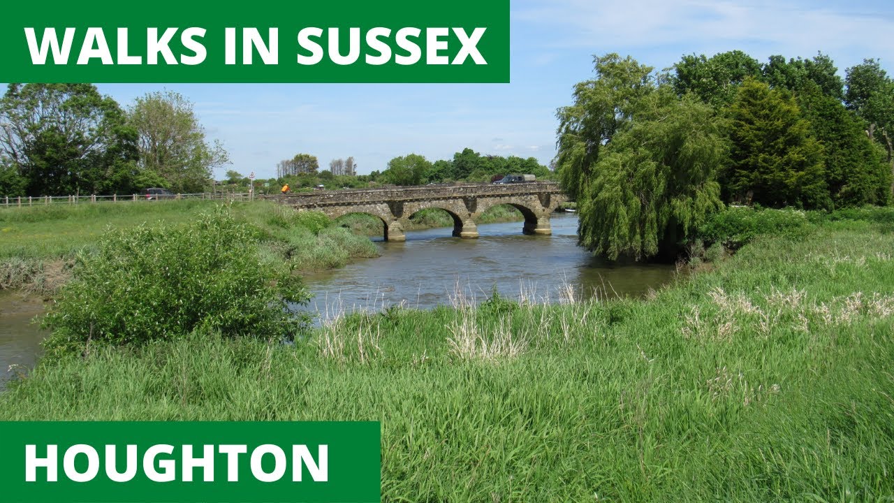 WALKS IN SUSSEX at HOUGHTON & HOUGHTON BRIDGE (SOUTH DOWNS NATIONAL PARK) (4K)