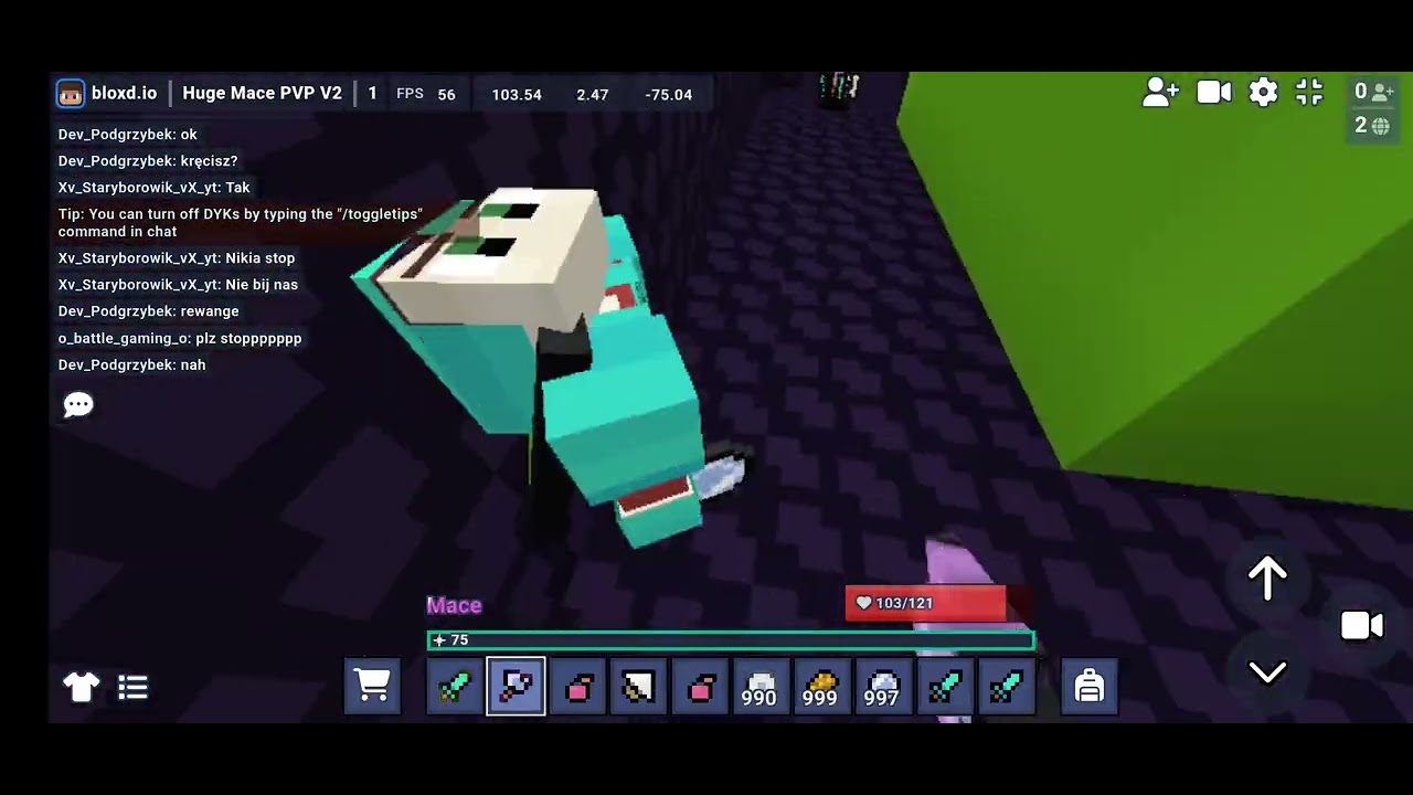 Dominacja huge mace pvp z dev_podgrzybek