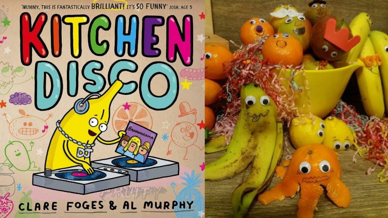 kitchen disco the movie, kids book read aloud