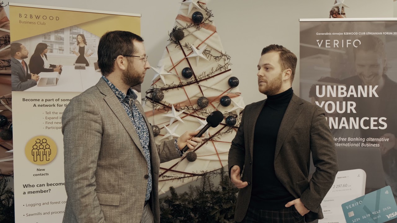 Tomas Grazys B2BWood Club Lithuanian Forum 2021