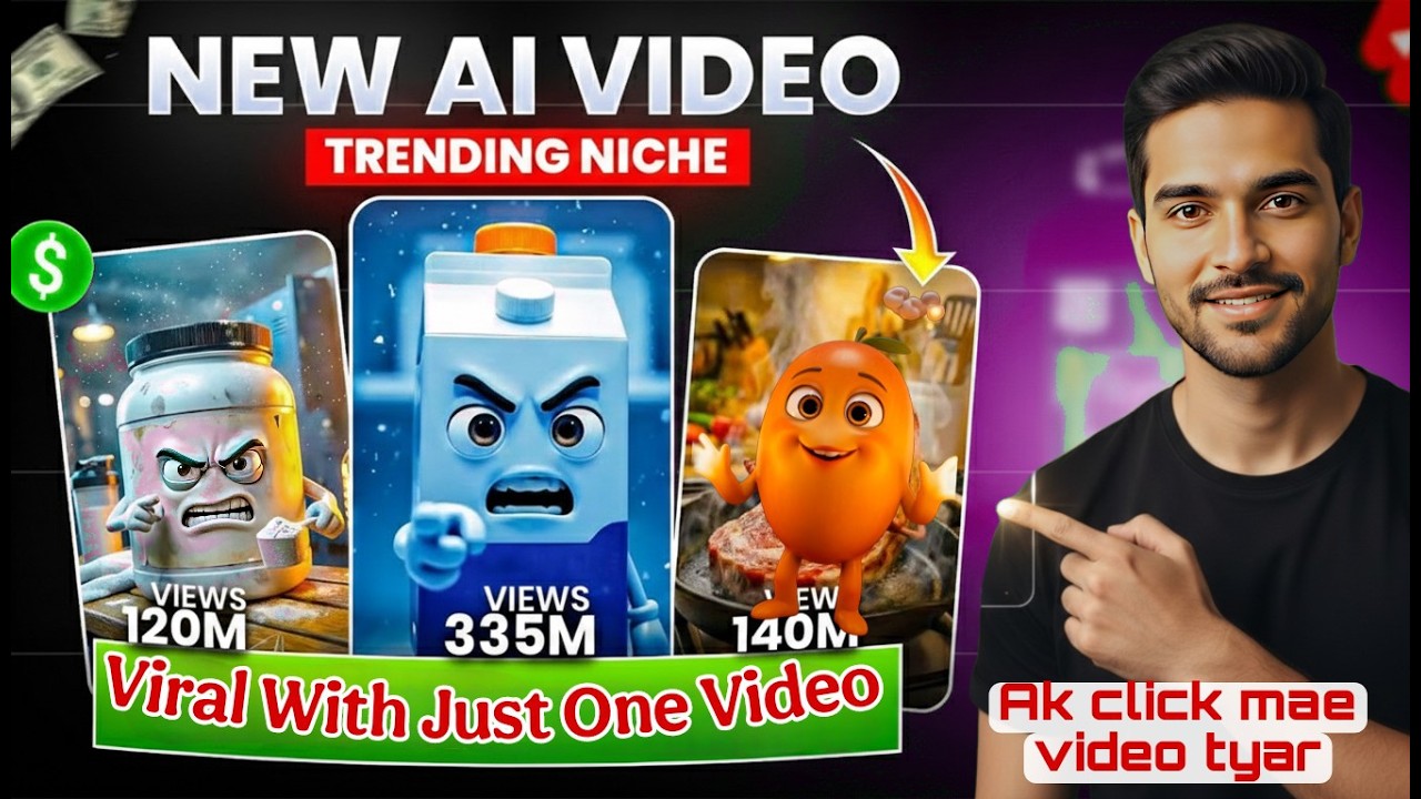 AI Talking Vegetable | Viral AI Trend Video🔥| How To Make AI Talking Object Video