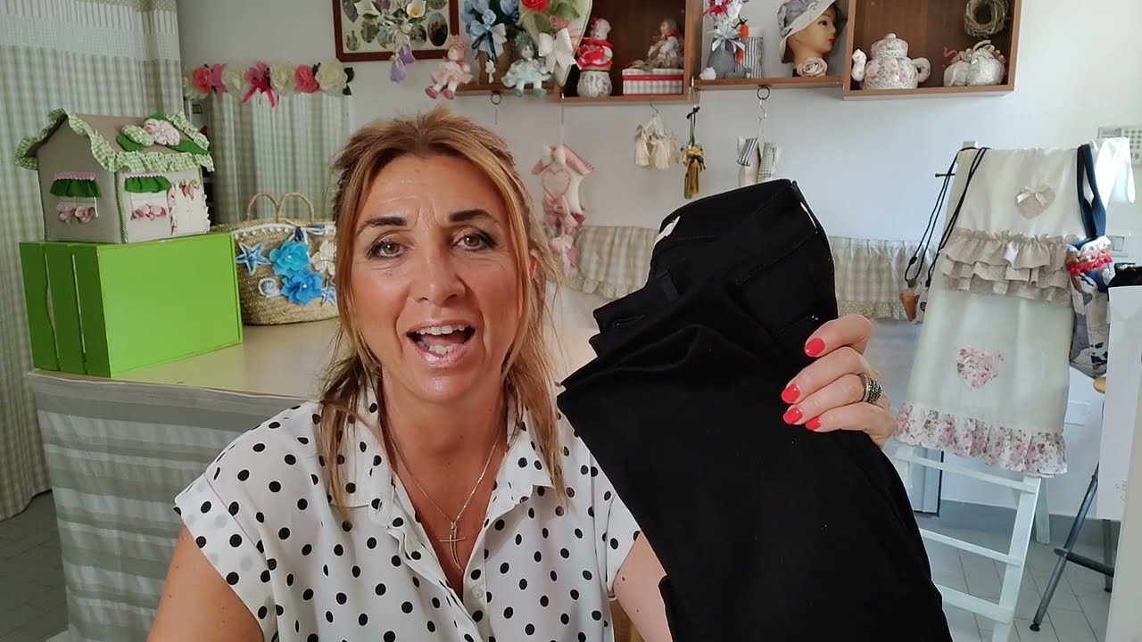 133🎀Come accorciare un pantalone tipo jeans