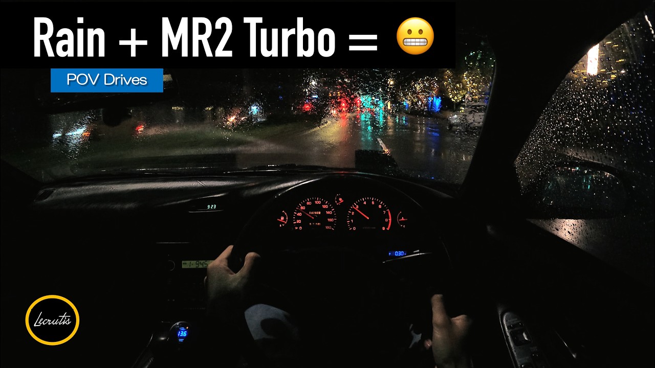 Driving an MR2 Turbo in the Rain… What Was I Thinking?!