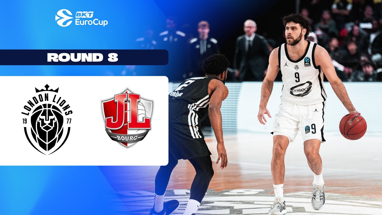 London Lions - Cosea JL Bourg-en-Bresse | Round 8 | EuroCup Basketball 2025-26