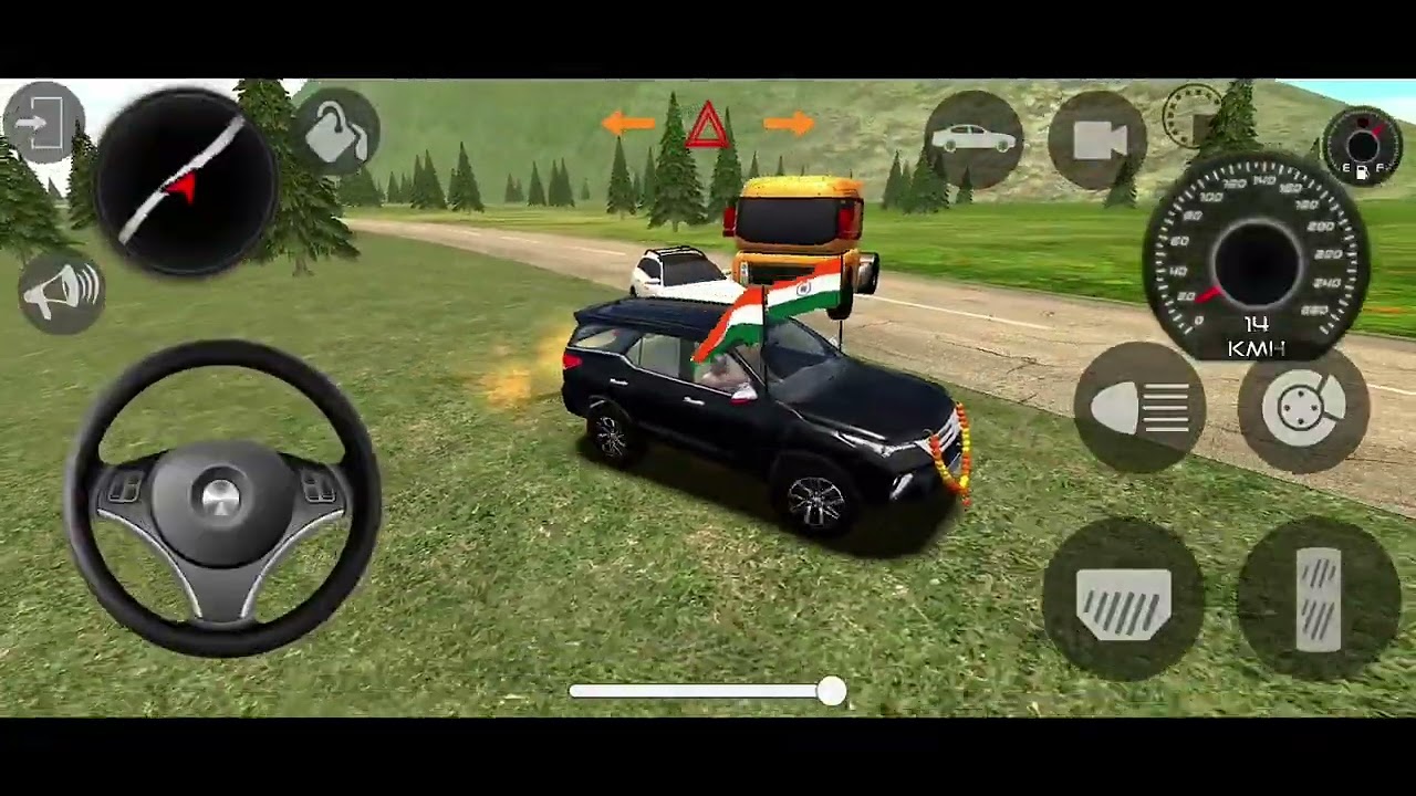 Modified toyota fortuner car 🚗 games:(gadi wala game)-car mafiya game Android iandian gameplay 