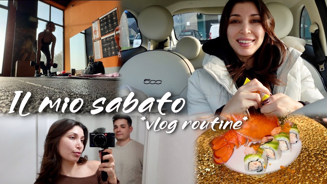 LA MIA ROUTINE DEL SABATO 🩶 palestra, pulizie,restauro, relax ✨ #vlog MelissaTani