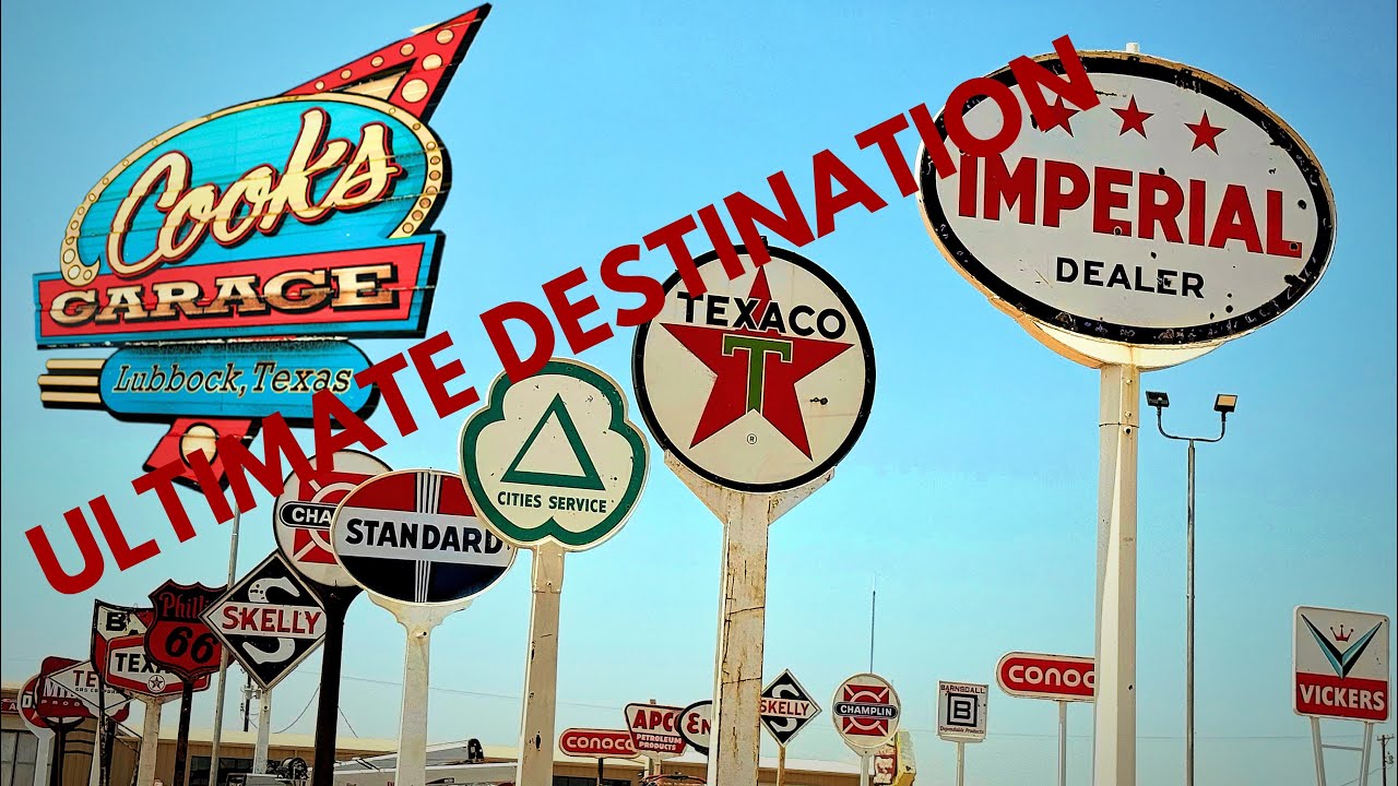COOK’S GARAGE TEXAS TOUR- VINTAGE & SALVAGED AMERICAN TREASURES 