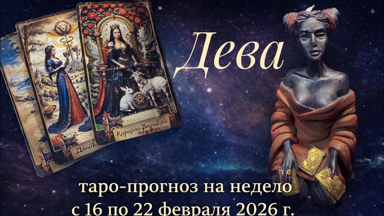 Дева ♍️ Таро прогноз на неделю 16.02-22.02.26